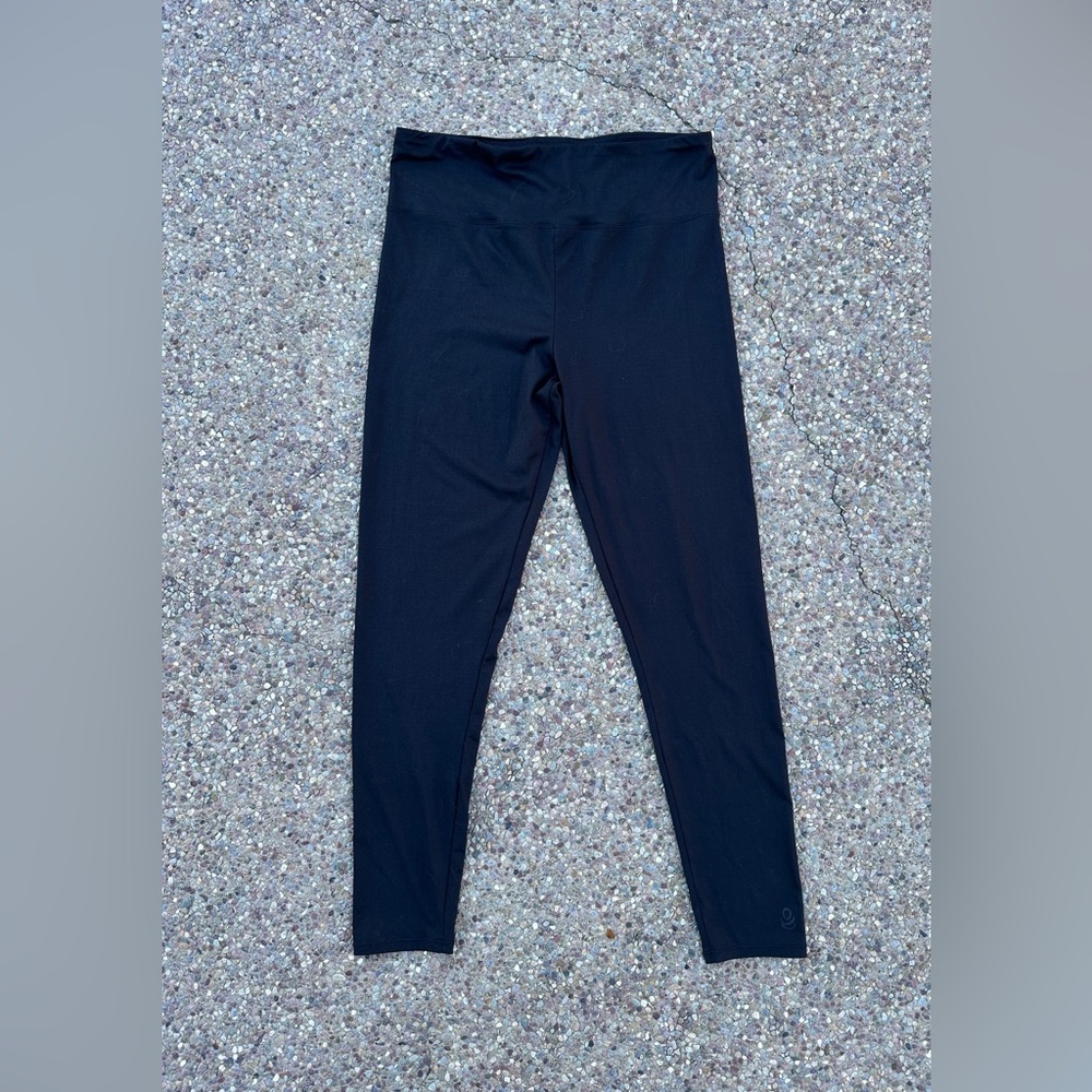 Cuddl Duds Women’s Black leggings size medium